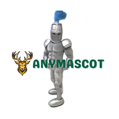 Power Silver Knight Mascot Costume