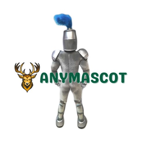 Power Silver Knight Mascot Costume