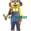 Friendly Wildcat Mascot Costume