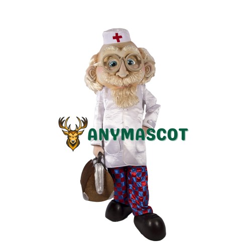Old Doctor Mascot Costume