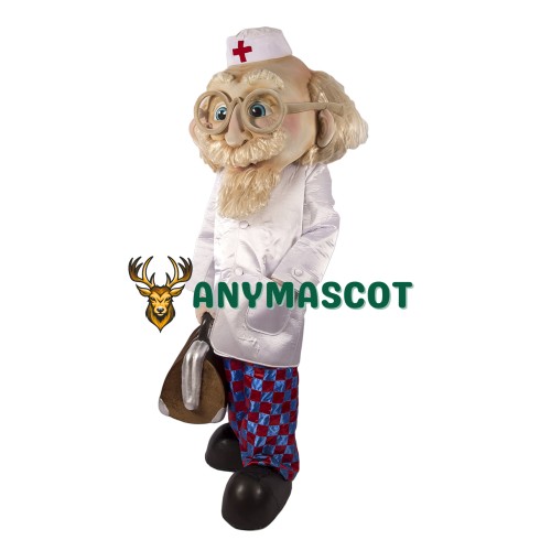 Old Doctor Mascot Costume