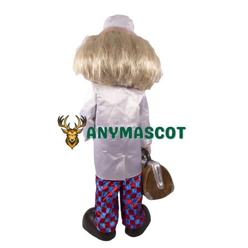 Old Doctor Mascot Costume