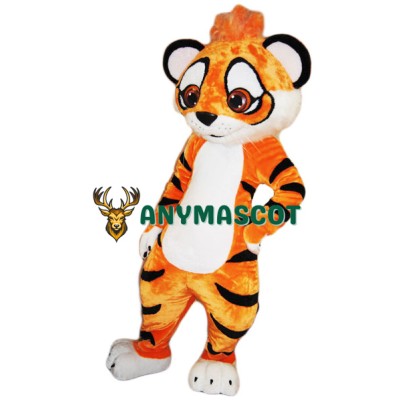 Cute Amur Tiger Mascot Costume