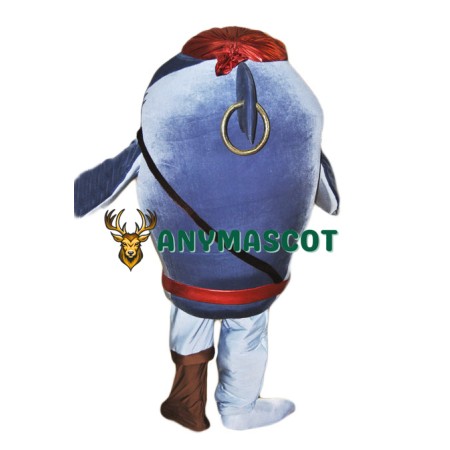 Pirate Shark Mascot Costume