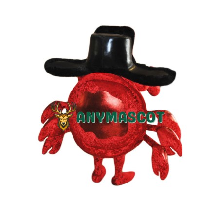 Happy Lightweight Crab Mascot Costume
