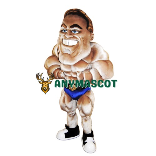 Bodybuilder Mascot Costume