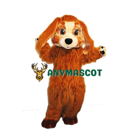 Super Cute Furry Dog Mascot Costume