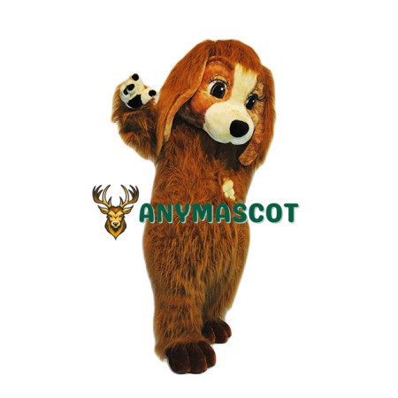 Super Cute Furry Dog Mascot Costume