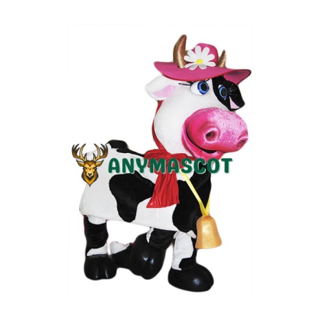 Beautiful Cow Mascot Costume