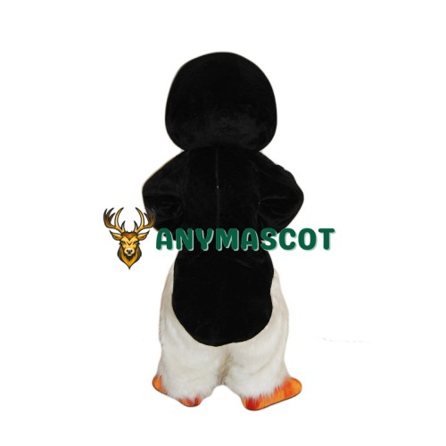 Cute Furry Penguin Mascot Costume