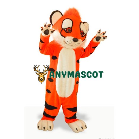 Lightweight Tiger Mascot Costume