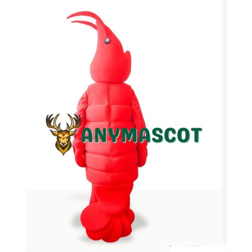 Shrimp Mascot Costume