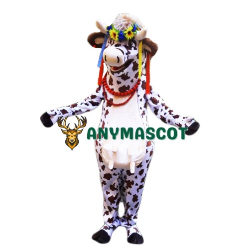 Beautiful Lightweight Cow Mascot Costume