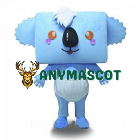 Baby Blue Koala Mascot Costume