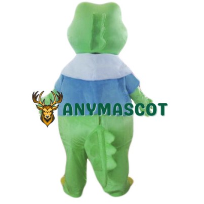 Green Alligator Crocodile Mascot Costume