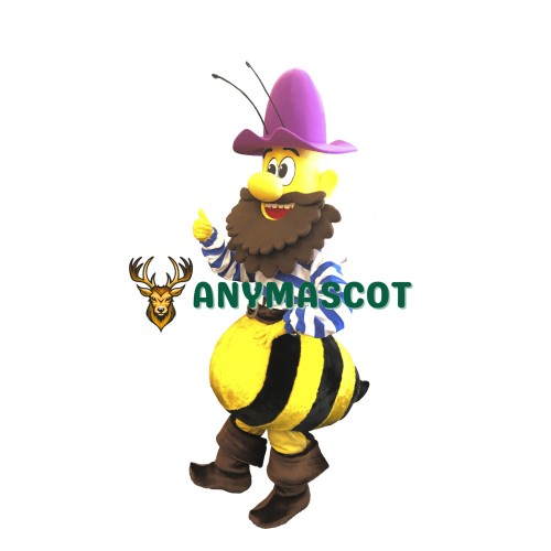 Old Bee Mascot Costume