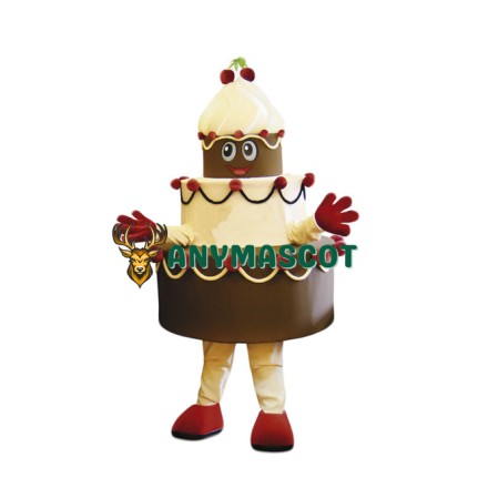 Birthday Cake Mascot Costume
