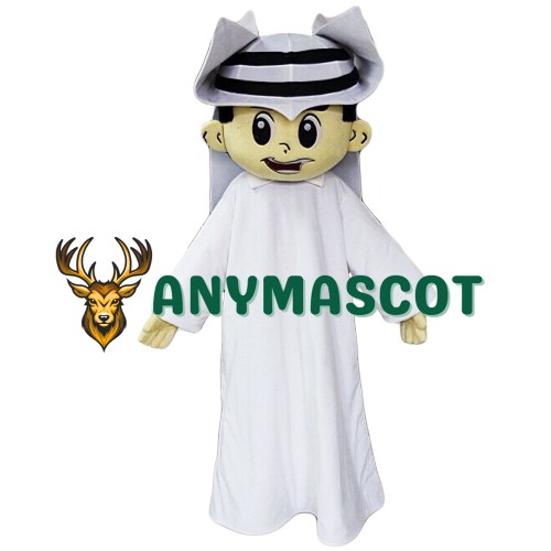Arab Boy Mascot Costume