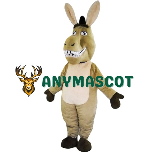 Brown Donkey Mascot Costume