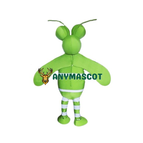 Green Mosquito Mascot Costume