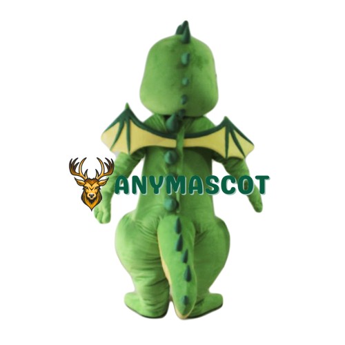 Lightweight Green Dragon Mascot Costume