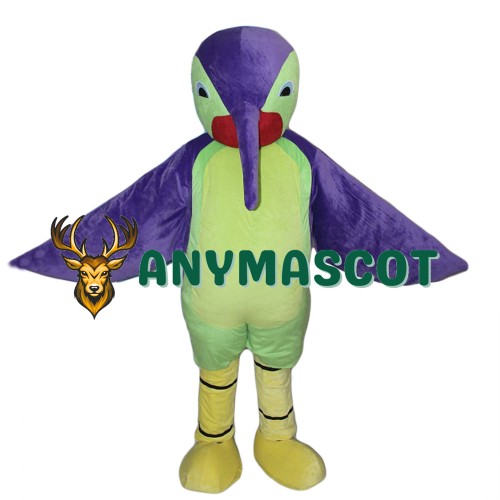 Colorful Roadrunner Mascot Costume