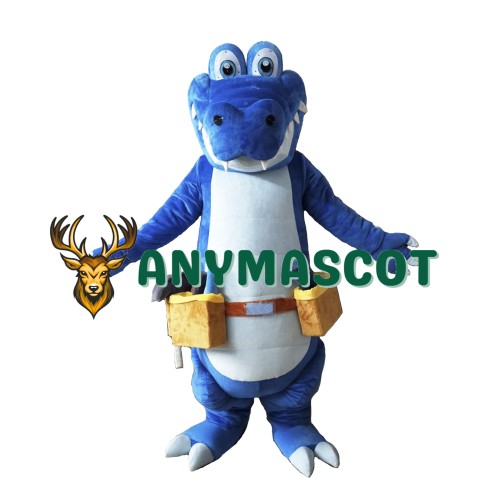 Worker Crocodile Mascot Costume