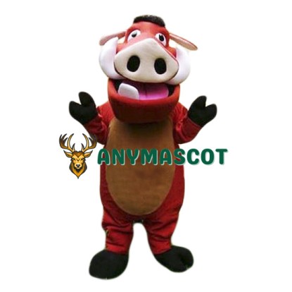 Pumbaa Hog Mascot Costume
