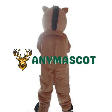 Brown Boar Mascot Costume