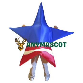 American Patriot Star Mascot Costume