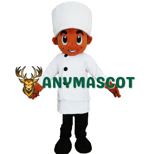 Young Chef Man Mascot Costume