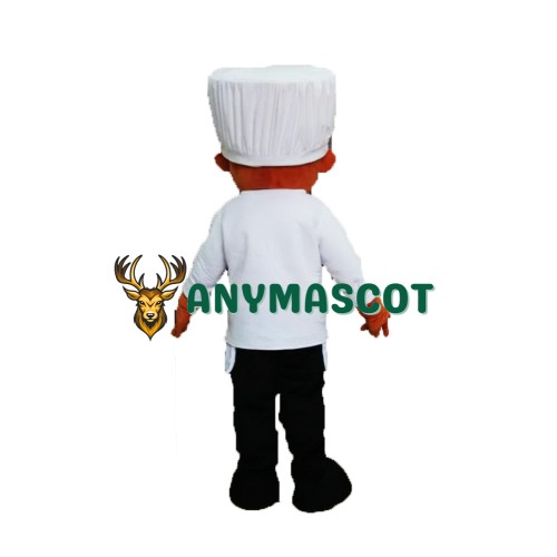 Young Chef Man Mascot Costume