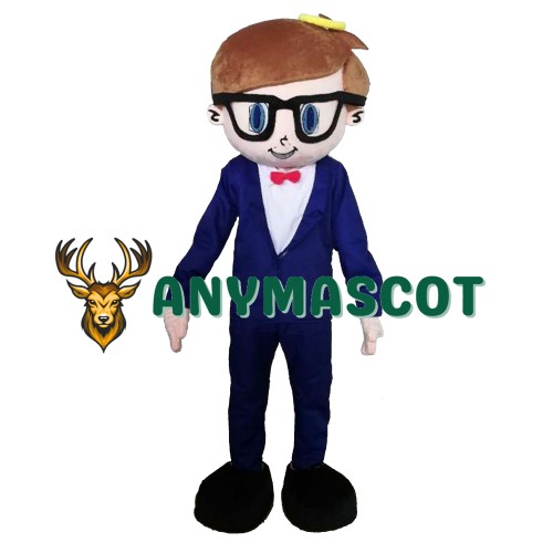 Handsome Boy Mascot Costume
