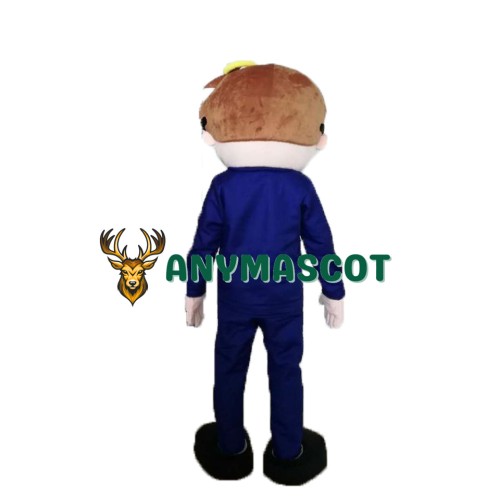 Handsome Boy Mascot Costume