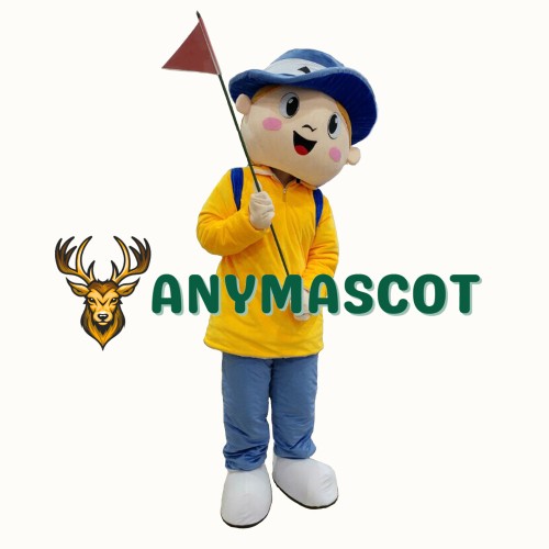 Tour Guide Mascot Costume