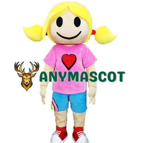 Surfer Girl Mascot Costume