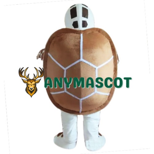 Brown-White Sea Turtle Mascot Costume Suit for Adult