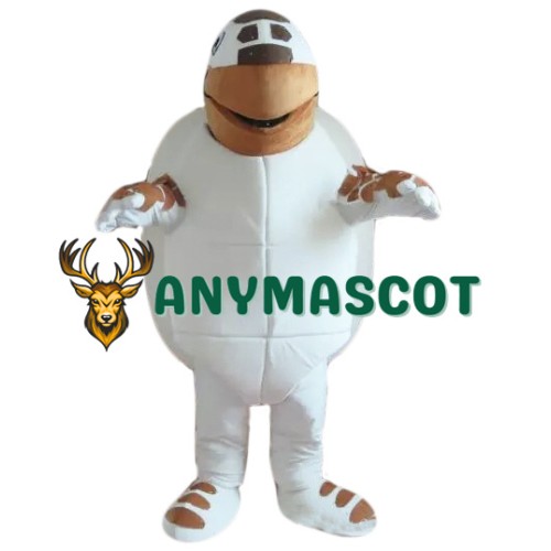 Brown-White Sea Turtle Mascot Costume Suit for Adult