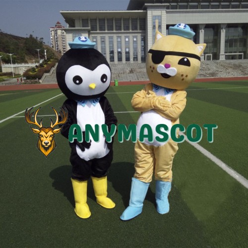 The Octonauts Barnacles Kwazii Peso Shellington Mascot Costumes