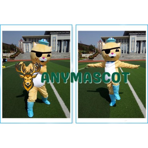 The Octonauts Barnacles Kwazii Peso Shellington Mascot Costumes