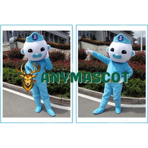 The Octonauts Barnacles Kwazii Peso Shellington Mascot Costumes
