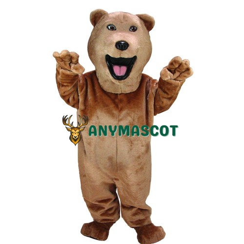Brown Bear Mascot Costume