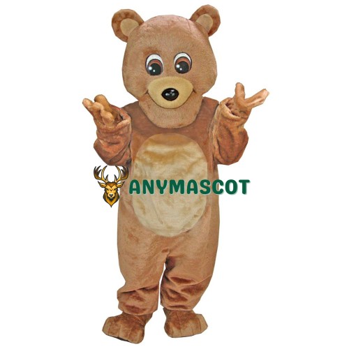 Brownie Teddy Bear Mascot Costume