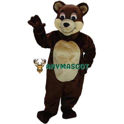 Cartoon Bear Mascot Costume