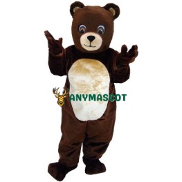 Chocolate Bear Lightweight Mascot Costume