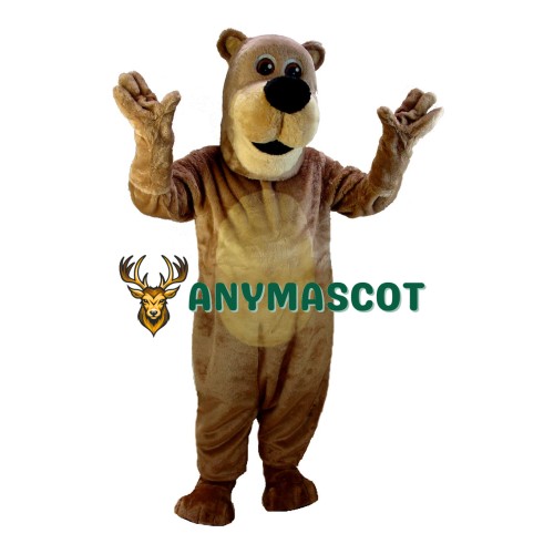 Cartoon Teddy Bear Mascot 