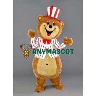 Happy Bear Costume Mascot
