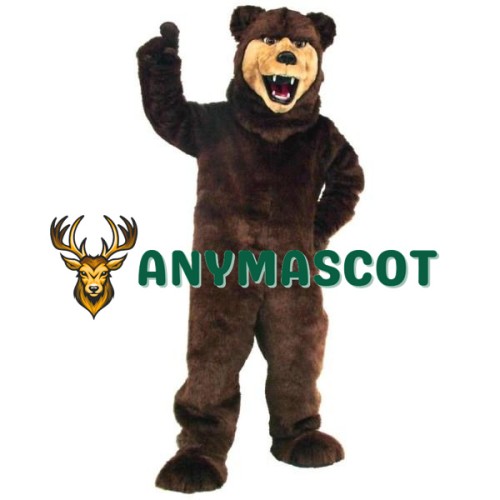 Grizzly Bear Mascot Costume
