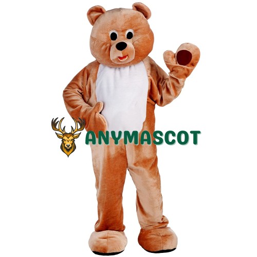 Mens Deluxe Honey Bear Mascot Costume