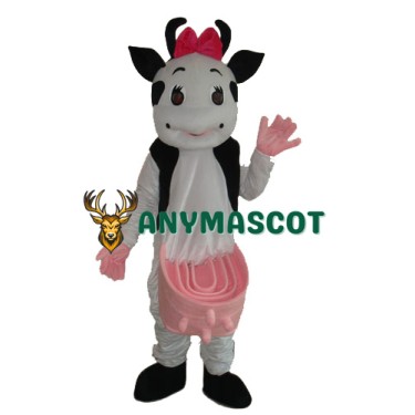 No.2 Cow Mascot Adult Costume